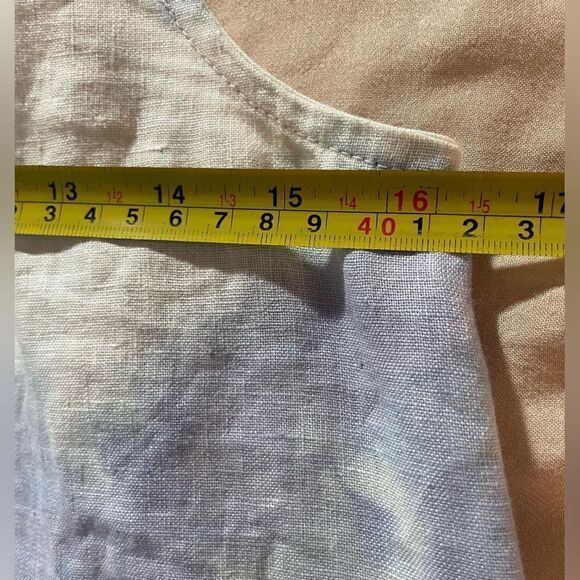 Bella Dahl Linen Tie Dyed Summer Top Size Girls 14 - Picture 6 of 8